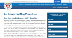 Desktop Screenshot of hotdogonastickfranchise.com